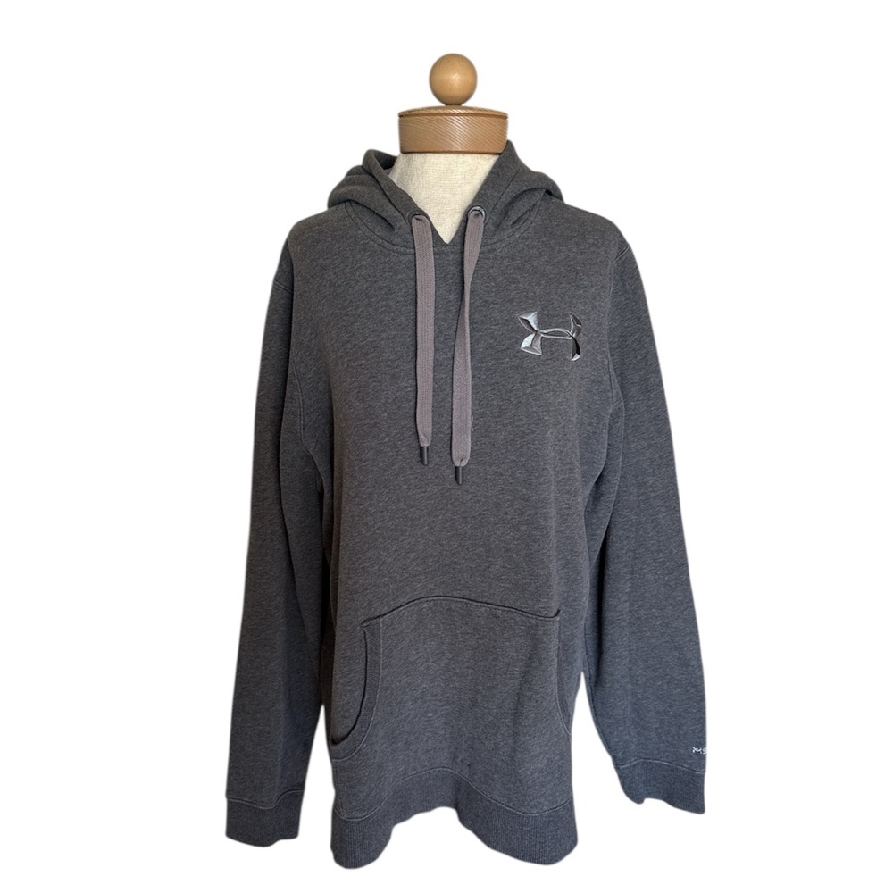 Men’s Under Armour Men's Charcoal Hoodie Size Large